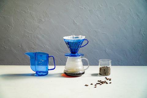 Hario Juicee Limited Edition V60 02 Dripper Cobalt Blue